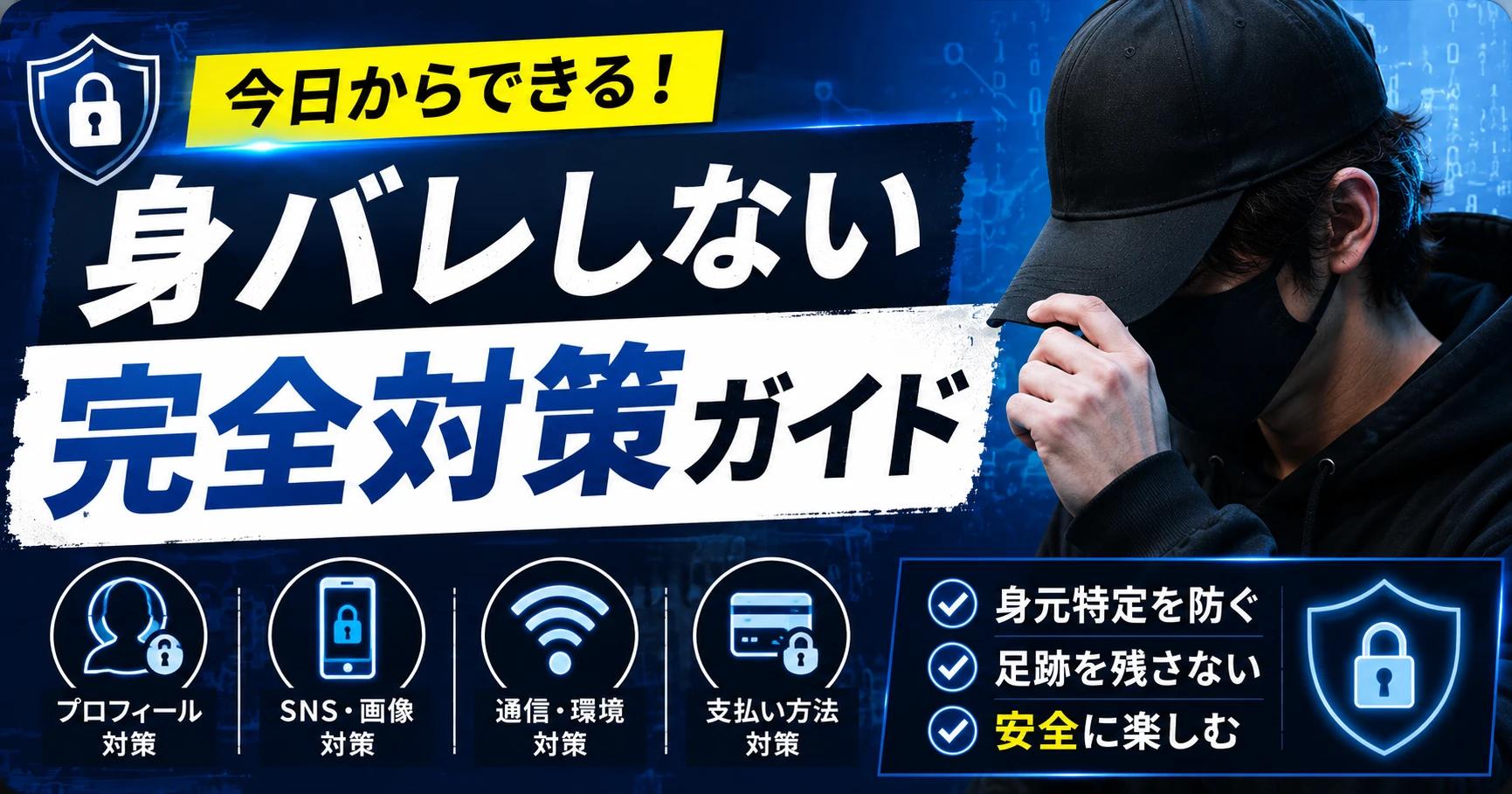 【身バレ対策】エロビデオ通話アプリで絶対に身バレしない完全対策ガイド｜家族・恋人・職場にバレない7つの鉄則